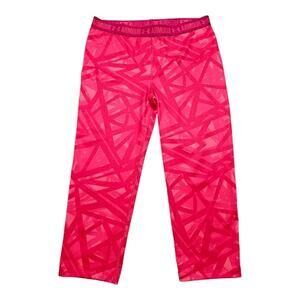 Under Armour Girls Heat Gear Print Armour Capris Youth Large